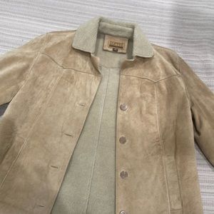 Esprit outwear wear brown cream color VERY good condition size women medium